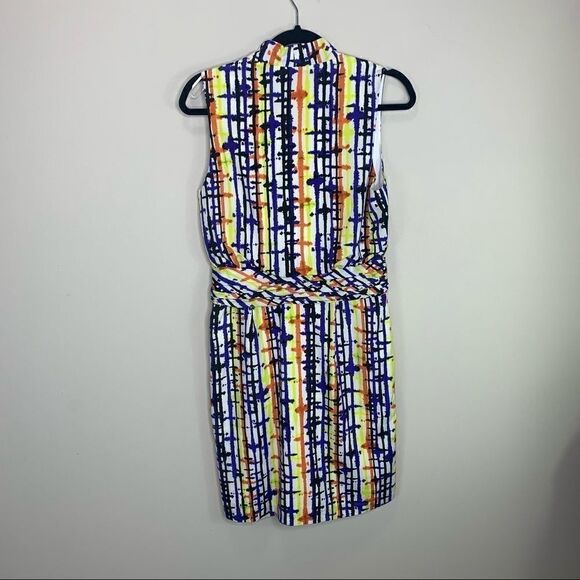 Multicolor Sleeveless Dress - Picture 5 of 9